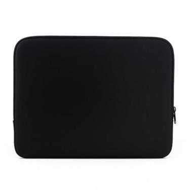 Imagem de Capa Para Notebook Case Neoprene de 7/10 / 13/14 / 15/17 Polegadas Notebook, Solução Prática para Preservar seu Equipamento em Rotinas Intensivas de Trabalho e Estudo.(Preto,15'6 Polegadas)