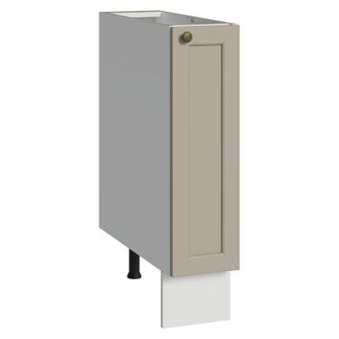 Imagem de Balcão Porta-temperos 20 Cm 1 Porta (sem Tampo) Branco-crema Vik Madesa Branco-crema