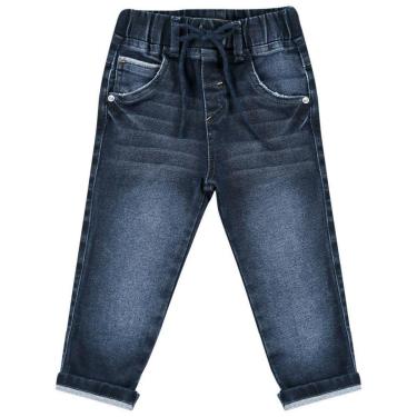 Imagem de Calça Look Jeans Moletom Jeans - 01 - UNICA-Masculino