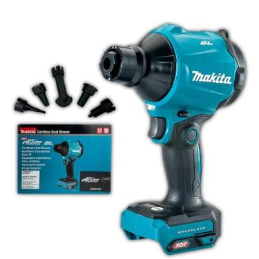 Imagem de Soprador a Bateria Makita AS001GZ 40V 4 Modos De Velocidade 5 Bicos In