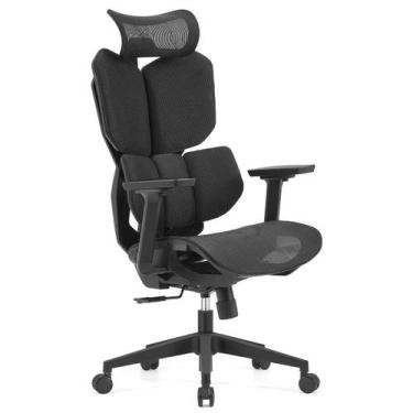 Imagem de Cadeira de Escritório Dr. Office Vortex, Ajustável, Reclinável, Mesh, 