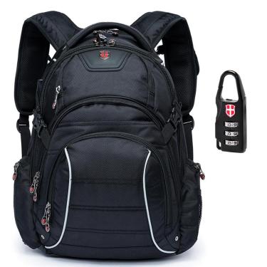 Imagem de Mochila Swissport P/ Notebook ipad Executiva C/ Cadeado 36 Litros-Unissex