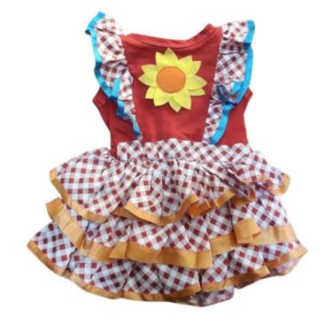 Imagem de Fantasia Junina Vestido Caipira Julieta Baby Tamanho GG - Fantasias su