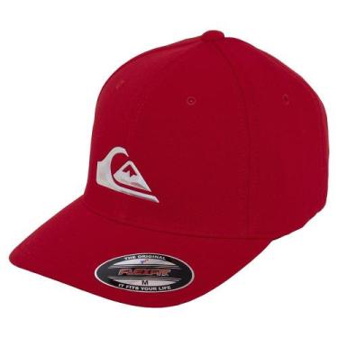 Imagem de Boné Quiksilver Aba Curva Hologram 3D Logo SM25 Red, Vermelho, P