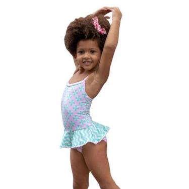 Imagem de Maiô Lycra Proteção UPF50+ Bebê - Pynwhell - Banho Maria, P