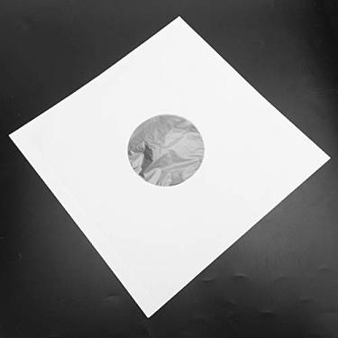 Imagem de T angxi Capa protetora de disco de vinil de 30,5 cm antiestática, capa protetora para CD player de 30,5 x 30,4 cm/12 x 12 polegadas com bolsa interna (pacote com 20)