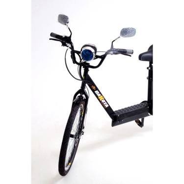 bicicleta elétrica 800w modelo PRIMA Aro 24 Vermelho - Smart