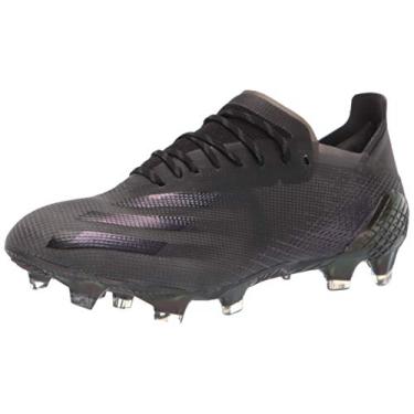 Imagem de adidas Men's X Ghosted.1 Firm Ground Soccer Shoe, Black/Black/Black, 6.5