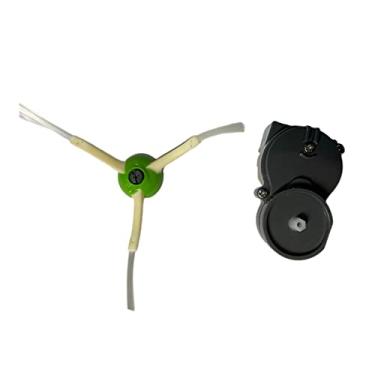 Imagem de NUHFUFA Escova lateral de substituição e módulo de motor compatível com Roomba Series E5/E6/i5/i6/i7/j7/S9 acessórios de aspirador de pó robótico
