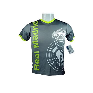 Imagem de Rhinox Grupo compatível com o Real Madrid Official Soccer Youth Poly Jersey -05