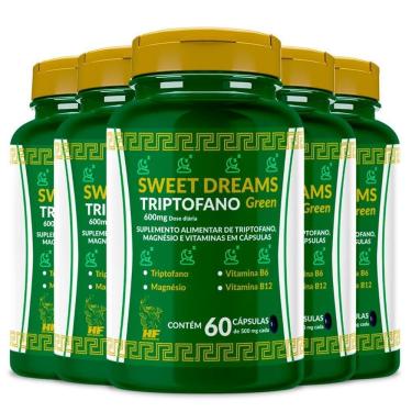 Imagem de 5X Triptofano Sweet Dreams Hf Suplementos 60Caps