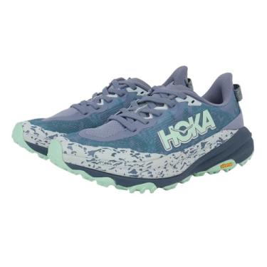 Imagem de HOKA Tênis feminino Speedgoat 6, Luar/nuvem de trovão, 36