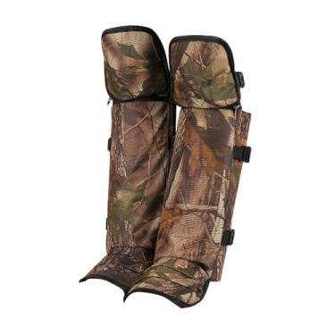 Imagem de menolana Polainas portáteis para inverno, ideais para calçados, escalada, esportes ao ar livre e camping, Folha