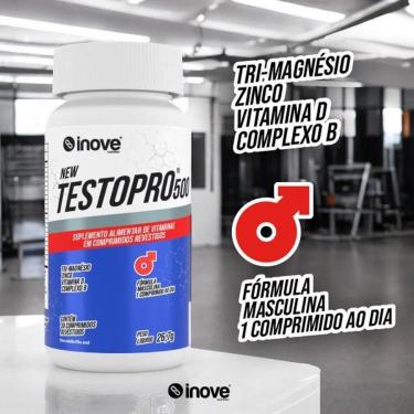 Imagem de Kit 02 New Testopro 500 - Fórmula Masculina - 30 comprimidos cada - Ganhe 1 Creatina 100% Pura 150g-Masculino