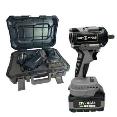Imagem de Chave de Impacto Mini a Bateria Encaixe 1/2 pol 60KGF - SIGMA TOOLS