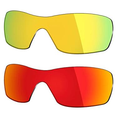 Imagem de 2 pares de lentes polarizadas de substituição da Mryok para óculos de sol Oakley Dart – Opções