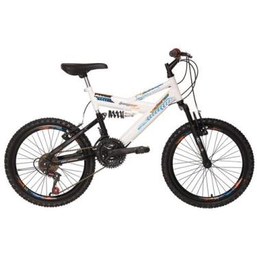 Imagem de Bicicleta Bike Infantil Jumper Full Suspension V-Brake Aro Vellares Br
