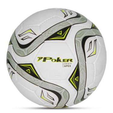 Imagem de Bola Futebol de Society Semi Profissional 32 Gomos Apex 05849 - Poker,