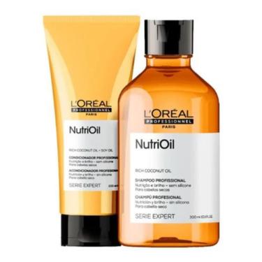 Imagem de Kit Loréal Nutrioil Shampoo 300mls+ Condicionador 200mls - Loréal Prof