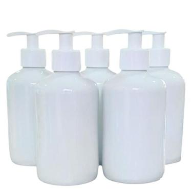 Imagem de Kit c/ 5 Porta Álcool Gel / Sabonete Líquido 300ml, Saboneteira - Porc