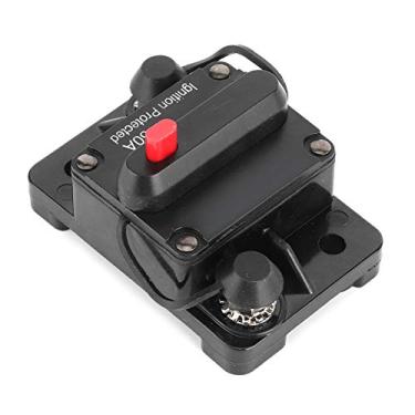 Imagem de Disjuntor Grcfumo 60A AMP, disjuntor de reinicialização de plástico térmico resistente, botão de reinicialização manual para iate automotivo RV