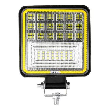 Imagem de Kit 1 Farol Milha Auxiliar Com Pisca Agrícola Off Road 126w - Briwax