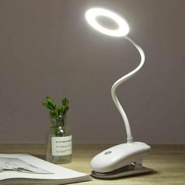 Imagem de Livro luzes luz branca luz led flexível grampo usb grampo na leitura m