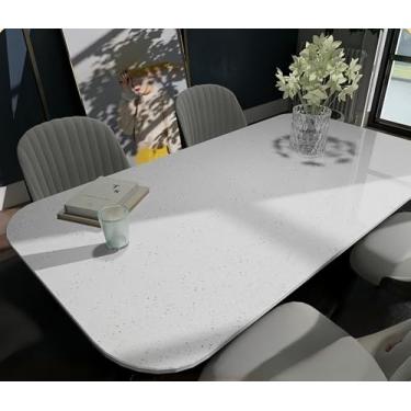 Imagem de Papel de parede simulado textura de mármore impermeável à prova de óleo resistente a manchas autoadesivo ecológico banheiro e cozinha bancada película protetora resistente a altas temperaturas seixos