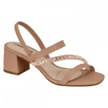Imagem de Sandalia Moleca 5496.102 Salto Grosso Feminino-Feminino