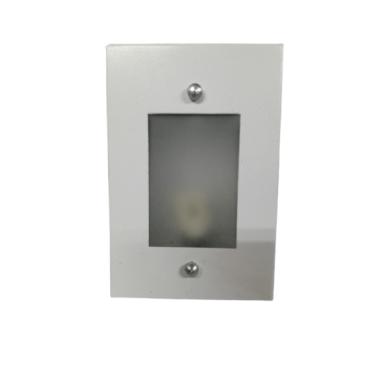 Imagem de Arandela Balizadora Embutir 2X4 Branca P/Lamp.G9 40w Biv. – Lamp Lustre