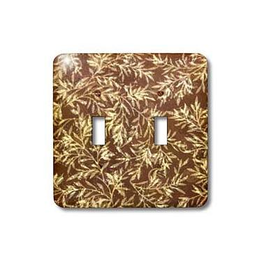 Imagem de 3dRose Interruptor duplo de madeira lsp_27110_2 Tawny