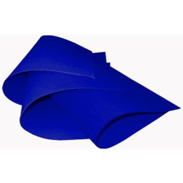 Imagem de Placa em EVA 40X48CM Azul Royal Pacote com 10 - VMP
