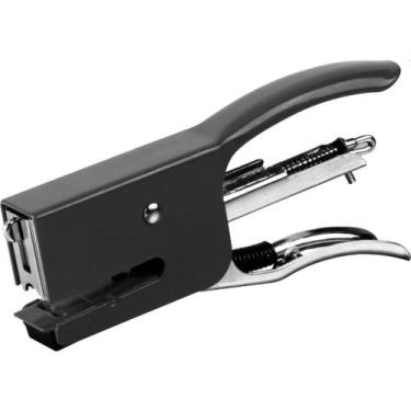 Imagem de Grampeador Alicate GE-1043 Genial Preto - 25 Folhas 26/6 - Gramp Line