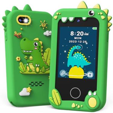 Imagem de Celular Infantil KOKODI - Tela Touchscreen HD, Câmera Dupla e 8GB