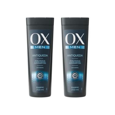 Imagem de Shampoo Ox 200Ml Men Antiqueda - Kit Com 2Un