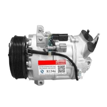 Imagem de Compressor de ar ac compatível com nissan datsun x-trail t31 92600en22a 92600-en22a z0004218d 92600-en22b 92600en22c 92600en22d 92600en20a