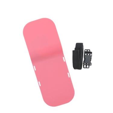 Imagem de KiBcsLic Do Escritório Scarm, Placa de Trás Do Assento, Apoio Versátil Da Cintura Portátil de Repouso Na Cadeira, Rosa Sem Acolchoado, Tamanho real