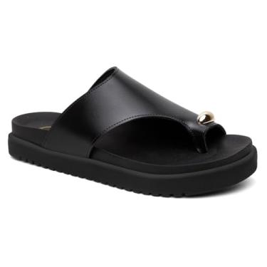 Imagem de Papete Feminina Casual Plataforma Antiderrapante Macia Confort - Preto/40