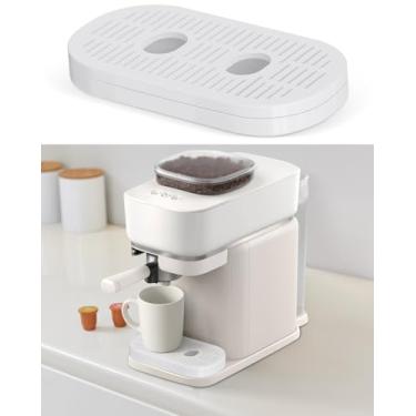 Imagem de Bandeja coletora inferior e extensão para máquina de café expresso Philips Baristina, base inferior e mais larga para copos grandes, material PETG, fácil de limpar