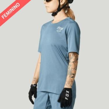 Imagem de Camisa Fox Ranger Feminina, 3, Azul, G