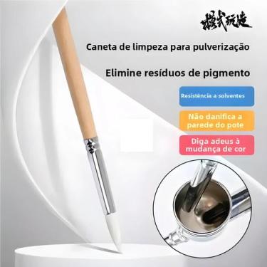 Imagem de Escova De Limpeza Para Aerógrafo Gundam DIY, Limpeza Rápida, Resistênc