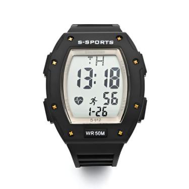 Imagem de Relógio Digital Esportivo Tático Masculino SHUNWAY S-912 - Tudo em Cai