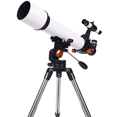 Imagem de Telescópio astronômico HD hig - -power Monóculos de zoom com tripé, 3X Lente Barlow 10MM + 25MM Ocular Telescópio de dupla finalidade para observação de estrelas, Telescópio para crianças, adultos e