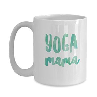 Imagem de Caneca Yoga Mama – Caneca de café ou chá – Ótimo ou Natal