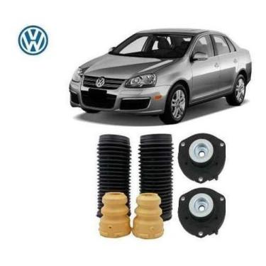 Imagem de 2 Kit Coxim Batente 70Mm Amortecedor Dianteiro Jetta 2008 2009 2010 20