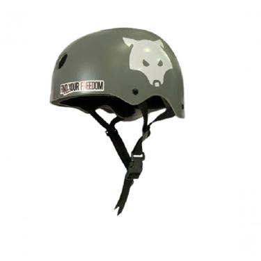 Imagem de Capacete Iniciante Lobo Store Adulto Infantil Cinza