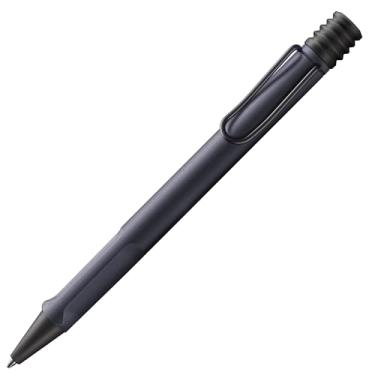 Imagem de Lamy Safari Steel Black - Caneta esferográfica com aderência ergonômica e largura da linha M - para escrita longa agradável - feita de plástico ASA robusto - incluindo refil de grande capacidade M