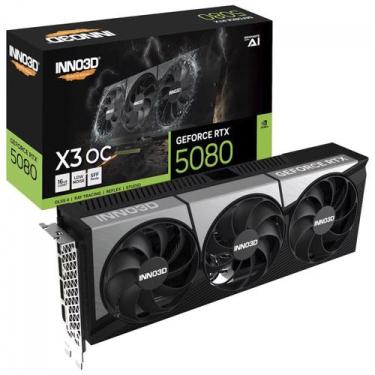 Imagem de Gpu INNO3D Geforce RTX 5080 X3 OC 16GB 256-BIT N50803-16D7X-17603930