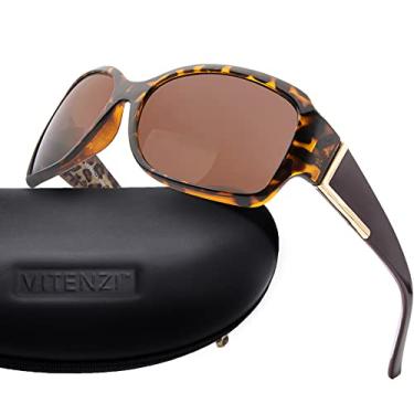 Imagem de VITENZI Óculos de sol com leitores para mulheres Butterfly Jackie O Reading Óculos de sol, Vittoria, Tartaruga, Medium