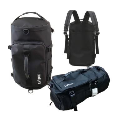 Imagem de Mochila Fitness Treino Bolso Impermeável Grande + Alça de Mão